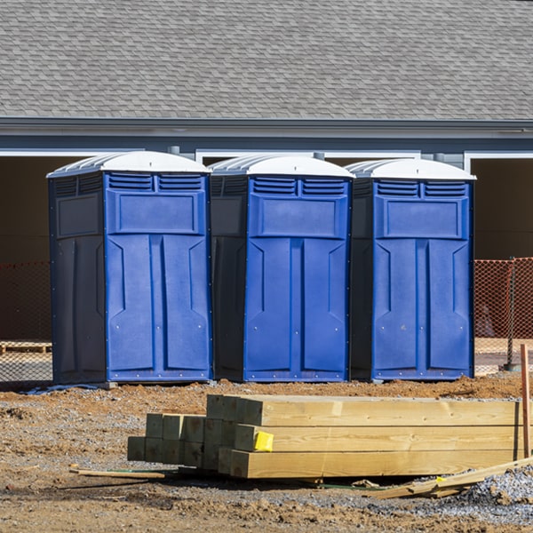 how do i determine the correct number of portable restrooms necessary for my event in Collyer KS